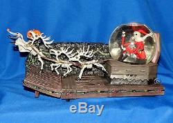 Disney Nbc Nightmare Christmas Musical Snowglobe Jack Santa Sleigh Reindeer Zero