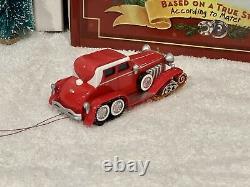 Disney Pixar Cars Mater Saves Christmas SANTA & REINDEER SLED HOLIDAY DISPLAY