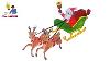 Draw Santa Claus Sleigh And Reindeer Santa Claus Drawing Drawing Santa Drawing For Kids Easy