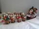 Eddie Walker Vintagemidwest Of Cannon Fallssanta's Sleigh & 8 Reindeertag, Box