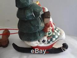 EDDIE WALKER VintageMidwest of Cannon FallsSanta's Sleigh & 8 ReindeerTag, Box