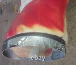 EMPIRE Plastics 1970 Vintage Santa Claus In Sleigh Blow Mold