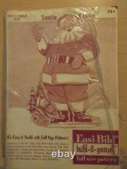 Easi-Bild Patterns Christmas Vintage #'s 431,433,434 Santa, Sleigh & Reindeer