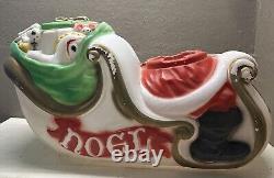 Empire 1970 Core 36 Sleigh Giant Santa Reindeer Blow Mold OEM Replacement