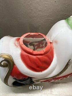 Empire 1970 Core 36 Sleigh Giant Santa Reindeer Blow Mold OEM Replacement