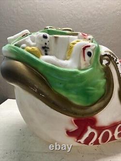 Empire 1970 Core 36 Sleigh Giant Santa Reindeer Blow Mold OEM Replacement