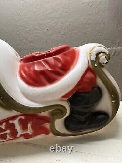 Empire 1970 Core 36 Sleigh Giant Santa Reindeer Blow Mold OEM Replacement