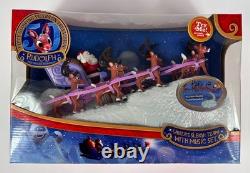 Forever Fun Rudolph The Red Nosed Reindeer Santa's Musical Sleigh New In Box