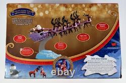 Forever Fun Rudolph The Red Nosed Reindeer Santa's Musical Sleigh New In Box