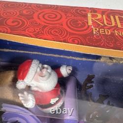 Forever Fun Rudolph the Red Nosed Reindeer Santa's Sleigh Team Musical Works