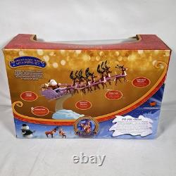 Forever Fun Rudolph the Red Nosed Reindeer Santa's Sleigh Team Musical Works