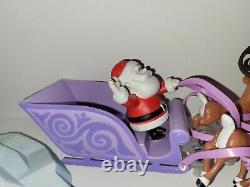Forever Fun Rudolph the Red Nosed Reindeer Santa's Sleigh and Reindeer Team RARE