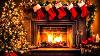 Frank Sinatra Nat King Cole Bing Crosby Dean Martin Best Classics Christmas Music With Fireplace