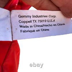 Gemmy Christmas Snow Globe Santa Sleigh Reindeer 6 ft Inflatable Light Up