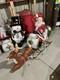 General Foam Santa In Sleigh +1 Reindeer Blowmold 72