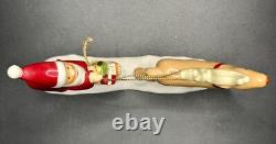 Goebel NORDIC CHRISTMAS Swedish Santa Reindeer Sled Figurine SIGNED