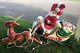 Grand Venture Santa Sleigh & Reindeers Blow Molds