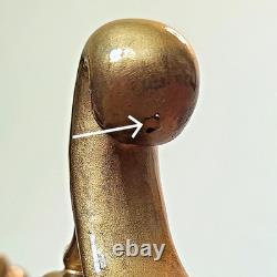 Grandeur Noel 2003 Porcelain Santa Sleigh & Reindeer Collector's Edition with Box