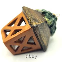 Grandeur Noel 2003 Porcelain Santa Sleigh & Reindeer Collector's Edition with Box