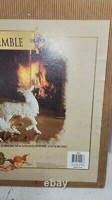 Grandeur Noel Porcelain Christmas Ensemble Collector's Edition 2000 Santa Sleigh