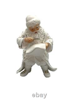 Grandeur Noel Porcelain Replacement Santa Figure for Sleigh Set with Reindeer 2001