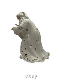 Grandeur Noel Porcelain Replacement Santa Figure for Sleigh Set with Reindeer 2001