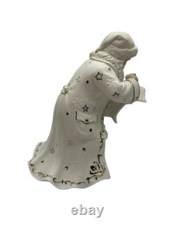 Grandeur Noel Porcelain Replacement Santa Figure for Sleigh Set with Reindeer 2001
