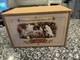 Grandeur Noel Porcelain Santa Sleigh Reindeer Set 2001 Collectors Edition