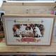 Grandeur Noel Porcelain Santa And Sleigh Set Box Reindeer 2001 Collectors Read