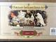 Grandeur Noel Porcelain Santa And Sleigh Set With Reindeer 2001 Collectors Edition