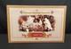 Grandeur Noel Porcelain Santa And Sleigh Set With Reindeer 2001 Collectors Edition
