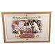 Grandeur Noel Santa And Sleigh Set With Reindeer 2001 Collectors Edition With Box