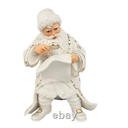 Grandeur Noel Santa and Sleigh Set with Reindeer 2001 Collectors Edition with Box