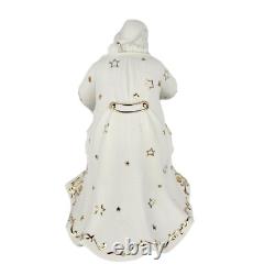 Grandeur Noel Santa and Sleigh Set with Reindeer 2001 Collectors Edition with Box