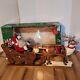 Holiday Creations 50807 Animated Reindeer & Santa In Sleigh Original Box 1997
