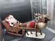 Holiday Creations 50807 Animated Reindeer & Santa In Sleigh Original Box 1997