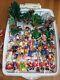 Huge Lot Vintage Playmobil Figures Clothes Animals Pieces Santa Sleigh Reindeer