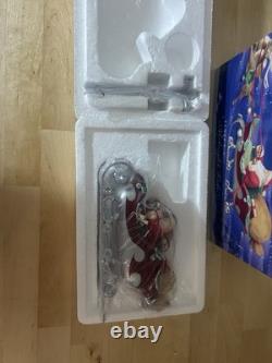 Hallmark Keepsake Santa's Midnight Ride 8 Reindeer Sleigh Complete Set