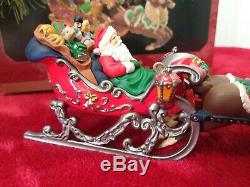 Hallmark Ornament RARE Santa's Magical Sleigh 1997 Colorway Repaint Reindeer