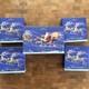 Hallmark Santa Midnight Ride Table Top Dash Away Sleigh & 8 Reindeer Set 2005