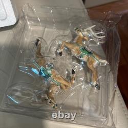 Hallmark Santa Midnight Ride Table Top Dash Away Sleigh & 8 Reindeer Set 2005