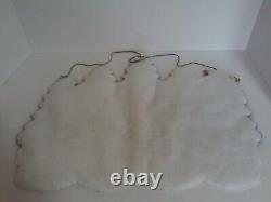 Handmade Bucilla Santa/Sleigh/Reindeer Sequin Felt Door Wall Hanging Banner