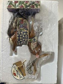 Heartwood Creek by Jim Shore Delivering Joy Sleigh Reindeer 4pc set NEW santa