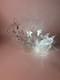 Heritage Mint Acrylic Lighted Sculpture Santa Sleigh & Reindeer Christmas