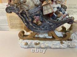 Holiday By Kirklands Santa Sleigh With Reindeers Tabletop Decor