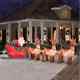 Holiday Inflatables For Christmas Santa Sleigh With Reindeer Outdoor Xmas Decor
