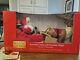 Holiday Living Animated Santa With Reindeer Sleigh Works 18 Inches Tall 12 Songs