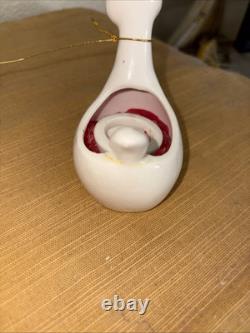 Holt Howard 1960 Santa With Sleigh & 2 Starburst Reindeer Candleholders Japan