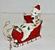 Holt Howard Ornament Reindeer Sleigh 1959 Japan Very Rare Piece (missing Santa)