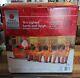 Home Accents Holiday 16 Ft Giant Santa Sleigh Reindeer Airblown Inflatable Gemmy